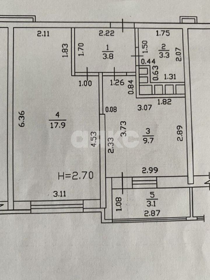 Фото №14: 1-комнатная квартира 38 м² - Горячий Ключ, Администрация, жилой комплекс Комфорт, Администрация, мкр. жилой комплекс Комфорт, ул. Ленина, 203М