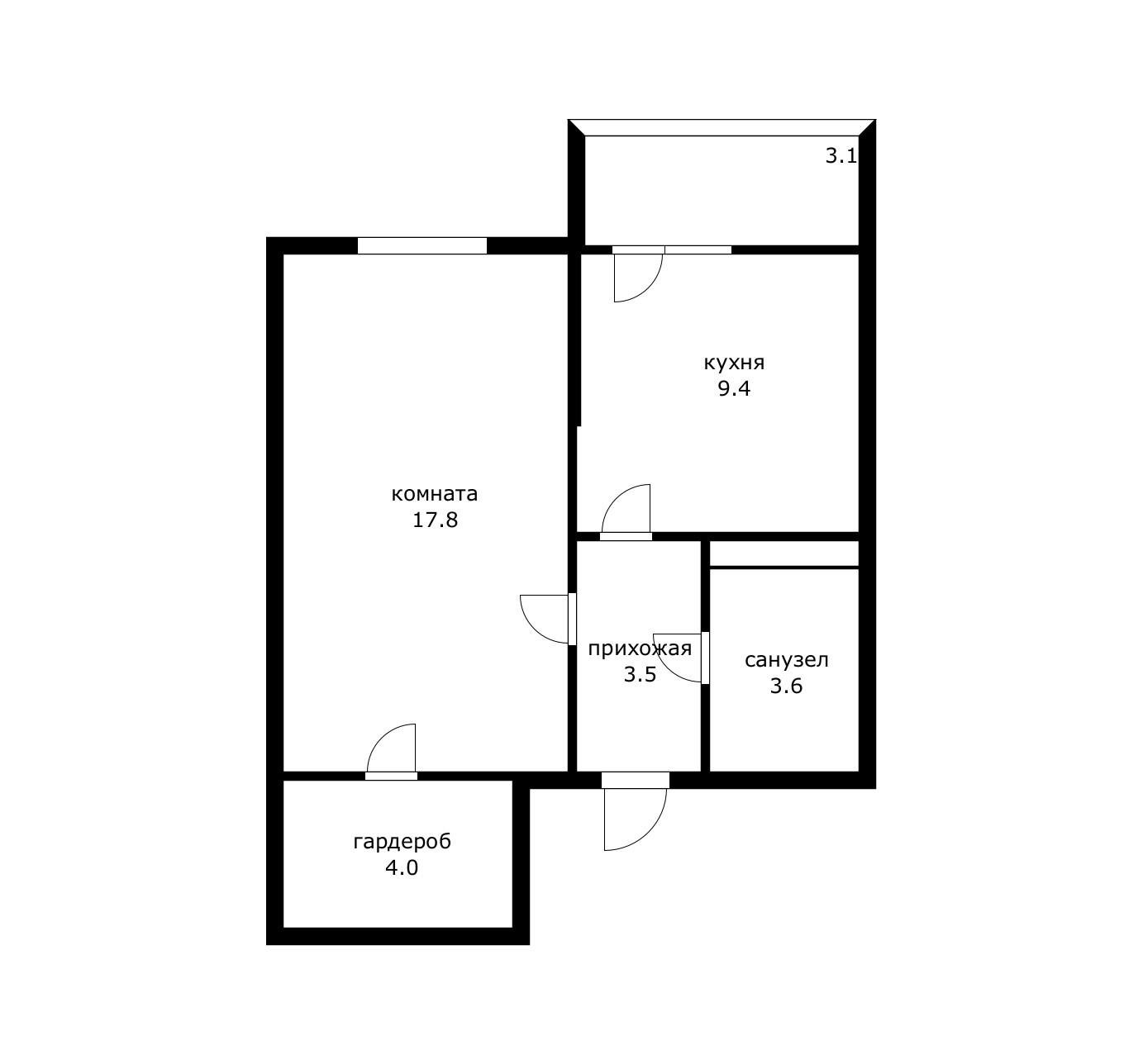 Фото №12: 1-комнатная квартира 39 м² - Краснодар, Прикубанский внутригородской округ, мкр. Славянский, ул. Заполярная, 35к12