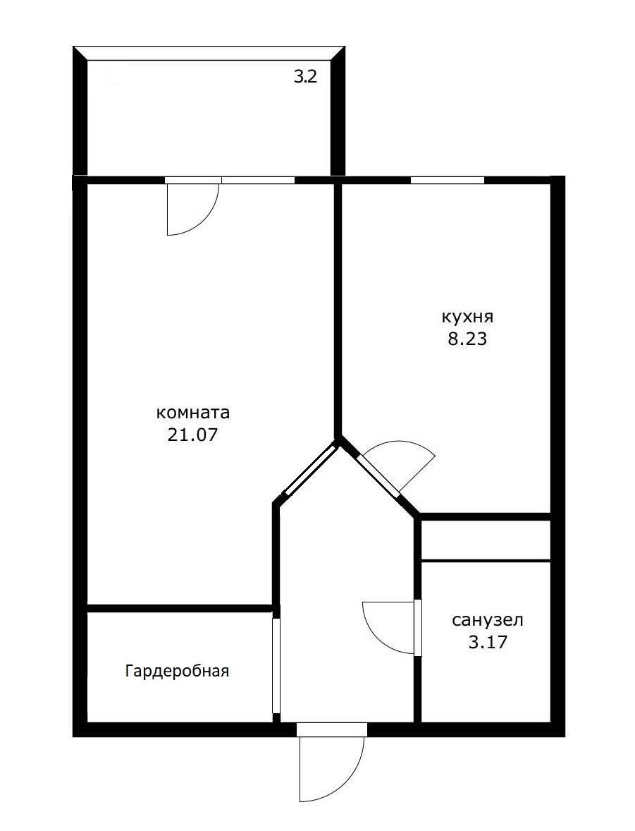 Фото №12: 1-комнатная квартира 37 м² - Краснодар, Прикубанский внутригородской округ, имени Петра Метальникова, Завод Радиоизмерительных Приборов, мкр. жилой комплекс Три Кита, ул. Московская, 131к3
