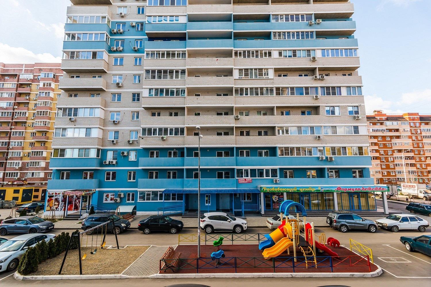 Фото №8: 1-комнатная квартира 37 м² - Краснодар, Прикубанский внутригородской округ, имени Петра Метальникова, Завод Радиоизмерительных Приборов, мкр. жилой комплекс Три Кита, ул. Московская, 131к3