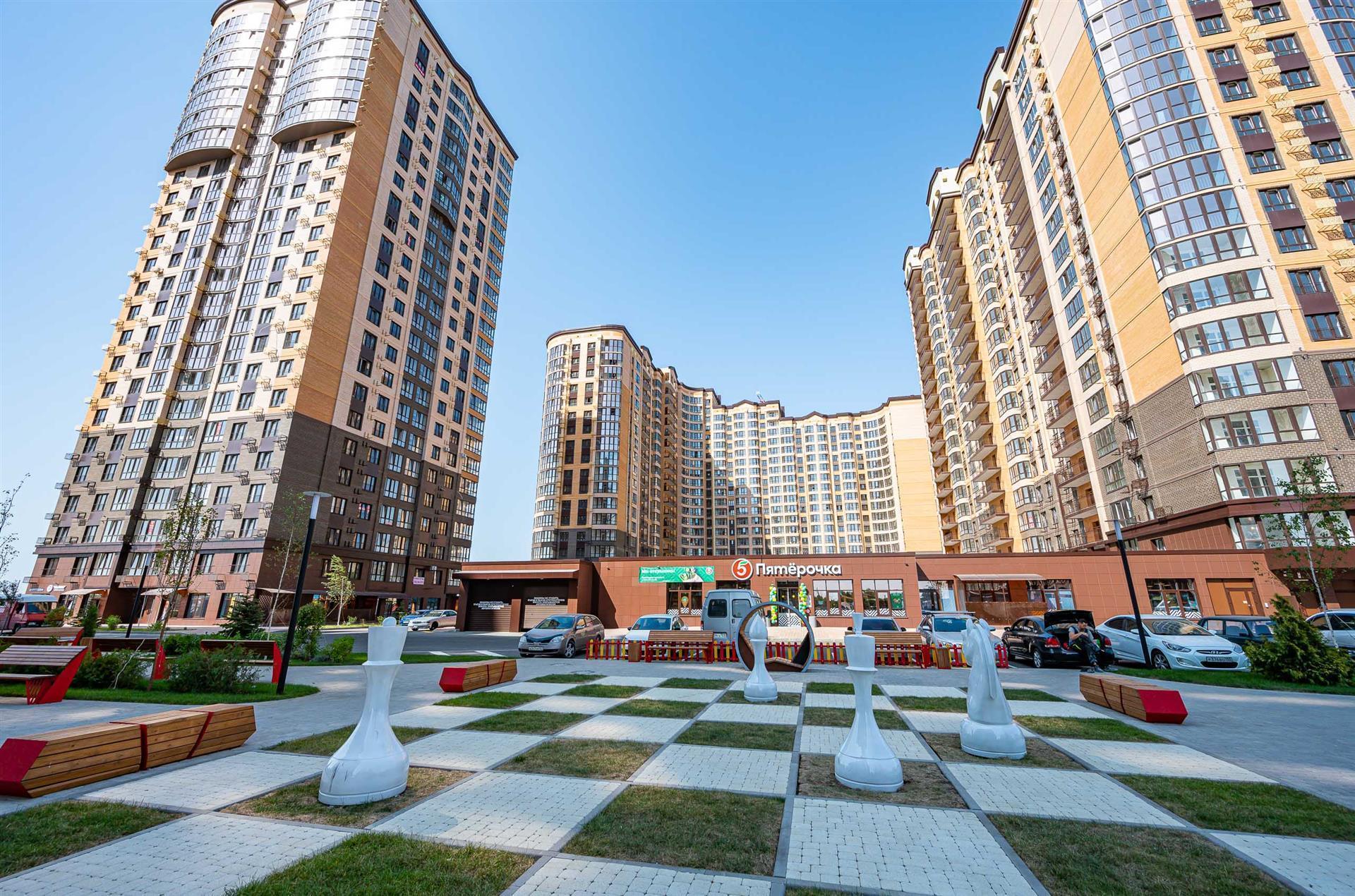 Фото №1: 2-комнатная квартира 69 м² - Краснодар, Прикубанский внутригородской округ, мкр. Достояние, ул. Конгрессная, 27