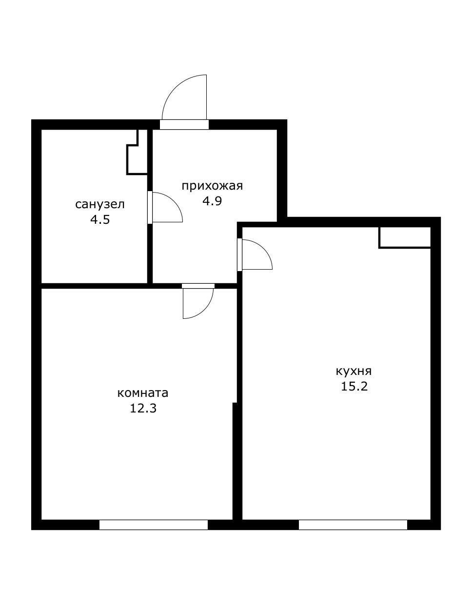 Фото №11: 1-комнатная квартира 36 м² - Краснодар, ул. имени Героя Дангиреева, 2