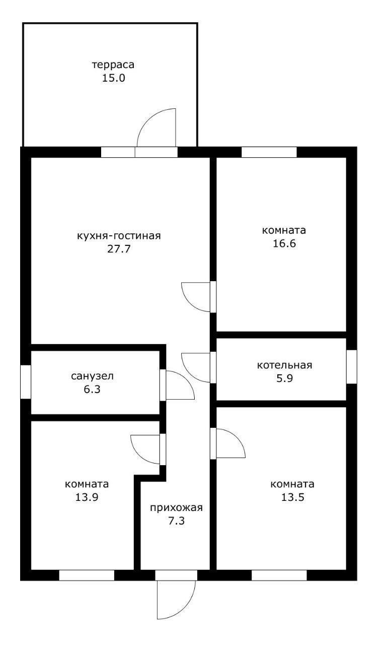 Фото №3: Дом 120 м² + 4.44 сот. - Елизаветинская, Прикубанский внутригородской округ, ст Зелёный Огонёк, ул. Виноградная, 23