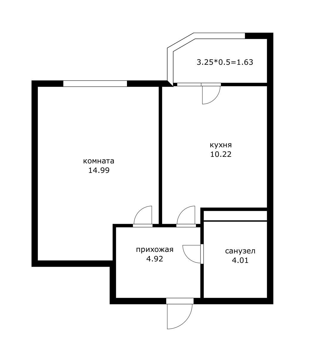 Фото №7: 1-комнатная квартира 37 м² - Краснодар, ул. имени Героя Георгия Бочарникова, 3