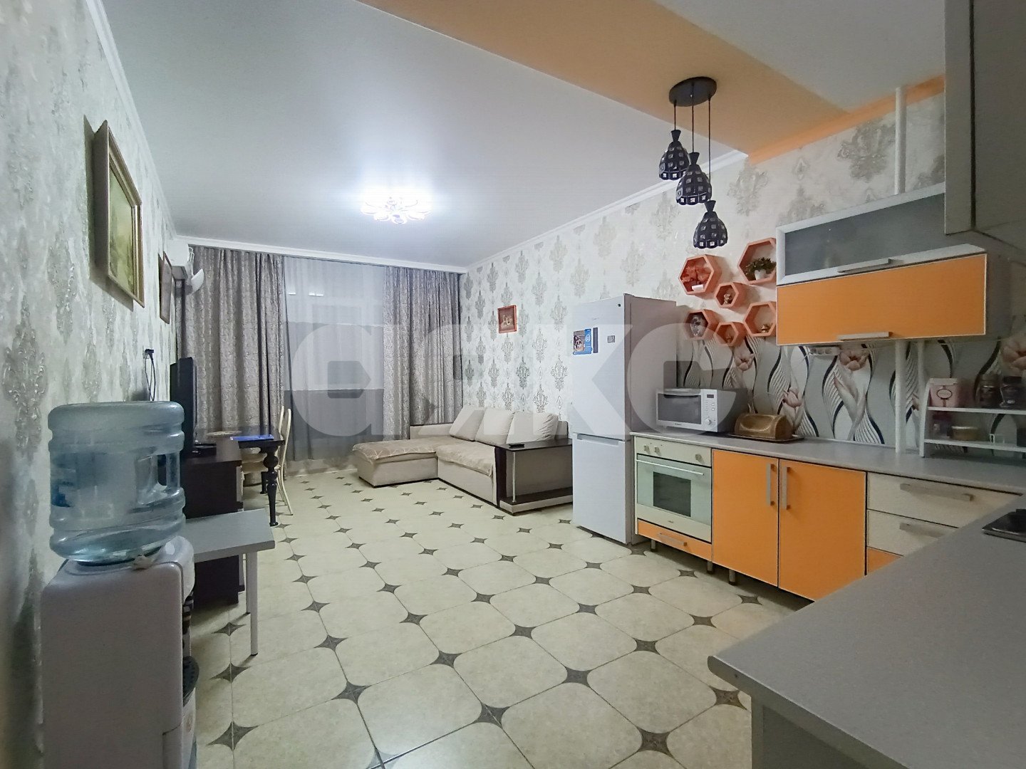 Фото №1: 1-комнатная квартира 46 м² - Геленджик, мкр. жилой комплекс Лазурный-2, ул. Верхняя, 4к5