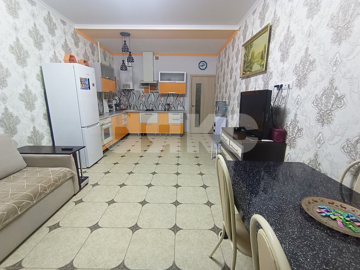 Фото №3: 1-комнатная квартира 46 м² - Геленджик, мкр. жилой комплекс Лазурный-2, ул. Верхняя, 4к5