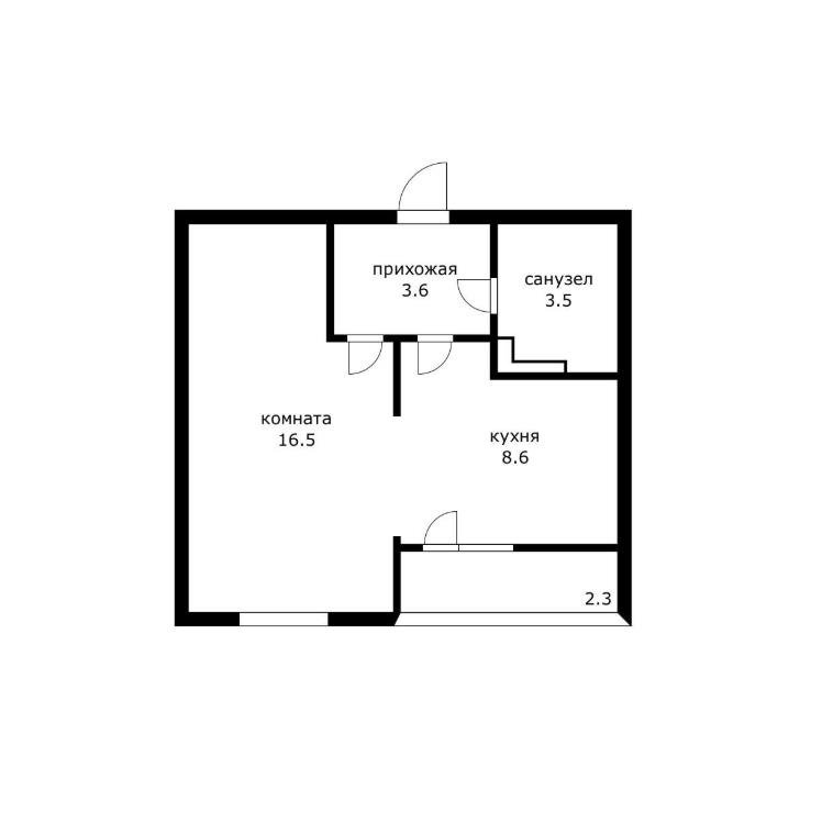 Фото №9: 1-комнатная квартира 37 м² - Краснодар, Карасунский внутригородской округ, ж/р Новознаменский, ул. Войсковая, 4к8
