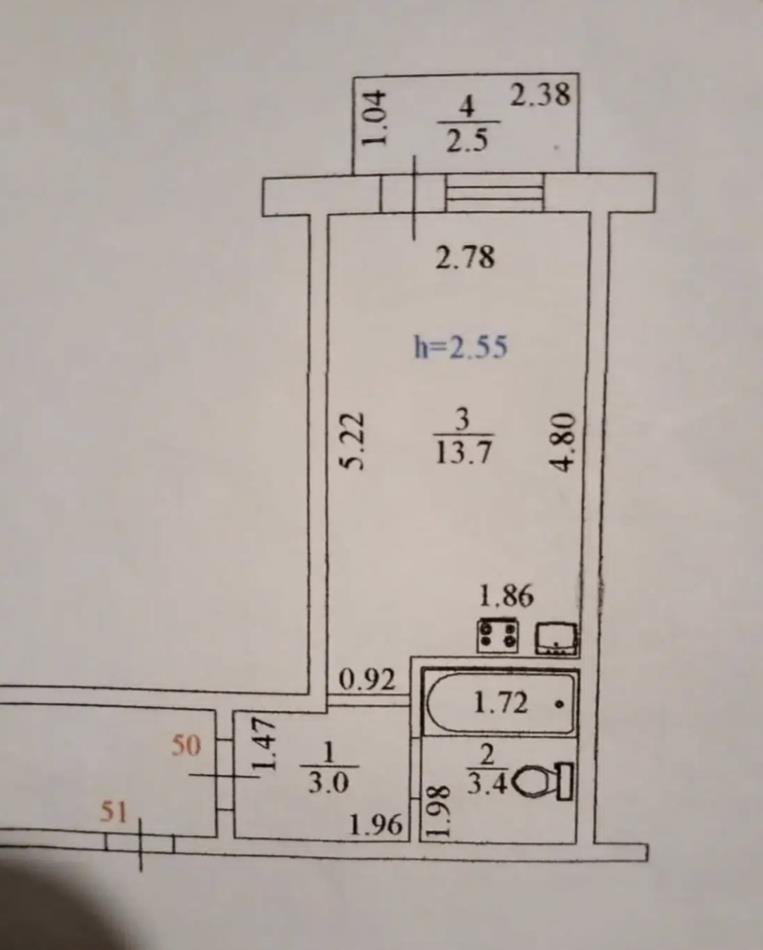 Фото №1: Студия 20 м² - Берёзовый, Прикубанский внутригородской округ, п. Прогресс, ул. имени А.Н. Лодыгина, 3