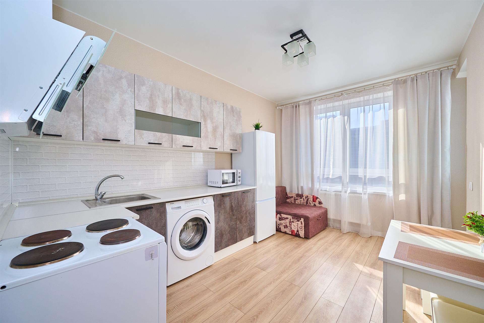 Фото №8: 1-комнатная квартира 36 м² - Краснодар, Прикубанский внутригородской округ, мкр. жилой комплекс Самолёт-3, ул. Ивана Беличенко, 86к1