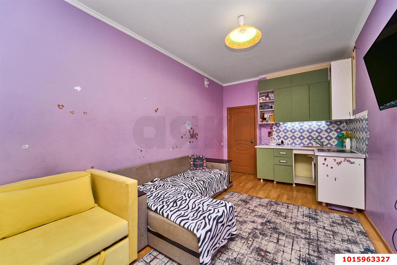 Фото №7: Студия 25 м² - Краснодар, Прикубанский внутригородской округ, мкр. Музыкальный, ул. имени Сергея Есенина, 108/1