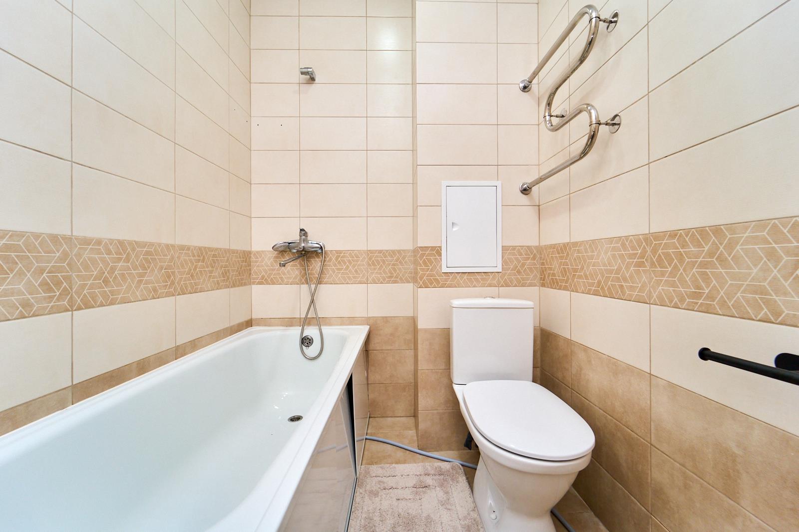 Фото №7: 1-комнатная квартира 40 м² - Краснодар, Прикубанский внутригородской округ, Калинино, имени Петра Метальникова, мкр. ЖК Арбатский, ул. Цезаря Куникова, 18лит6