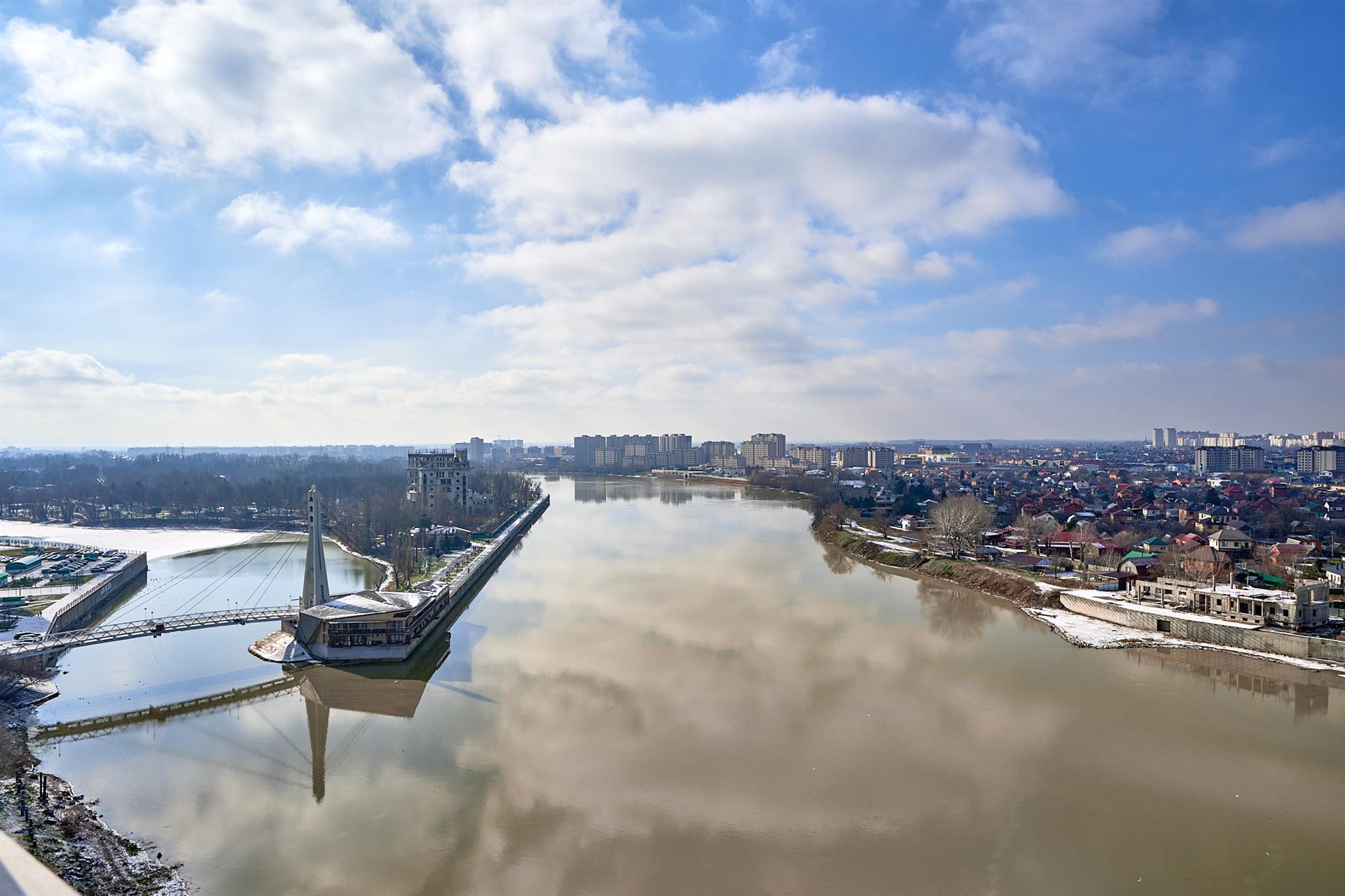 Фото №8: 2-комнатная квартира 85 м² - Краснодар, Западный внутригородской округ, Центральный внутригородской округ, жилой комплекс Адмирал, мкр. Центральный, ул. Кубанская набережная, 39