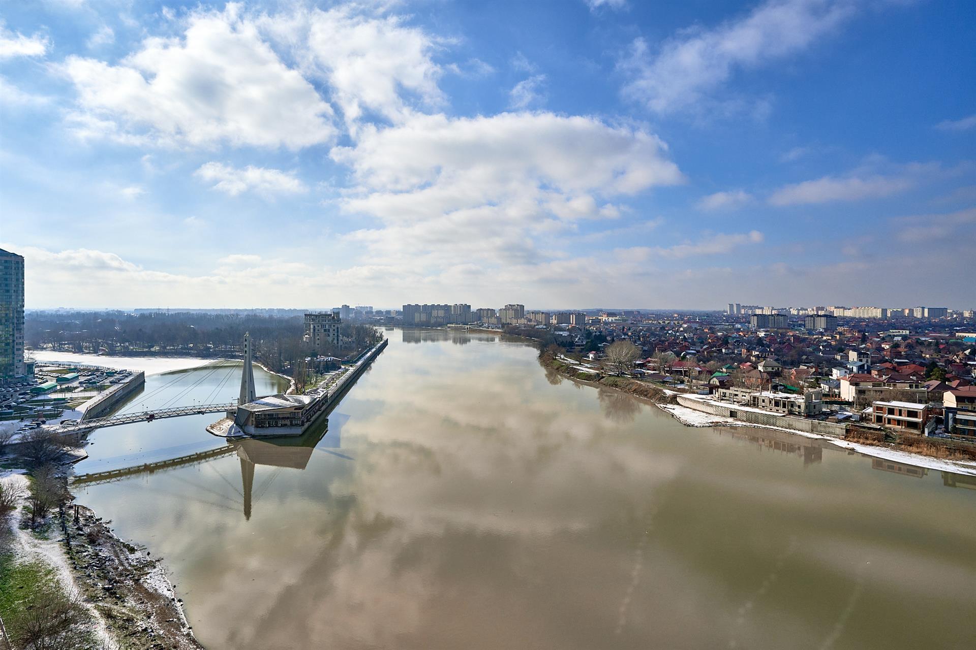 Фото №33: 2-комнатная квартира 85 м² - Краснодар, Западный внутригородской округ, Центральный внутригородской округ, жилой комплекс Адмирал, мкр. Центральный, ул. Кубанская набережная, 39