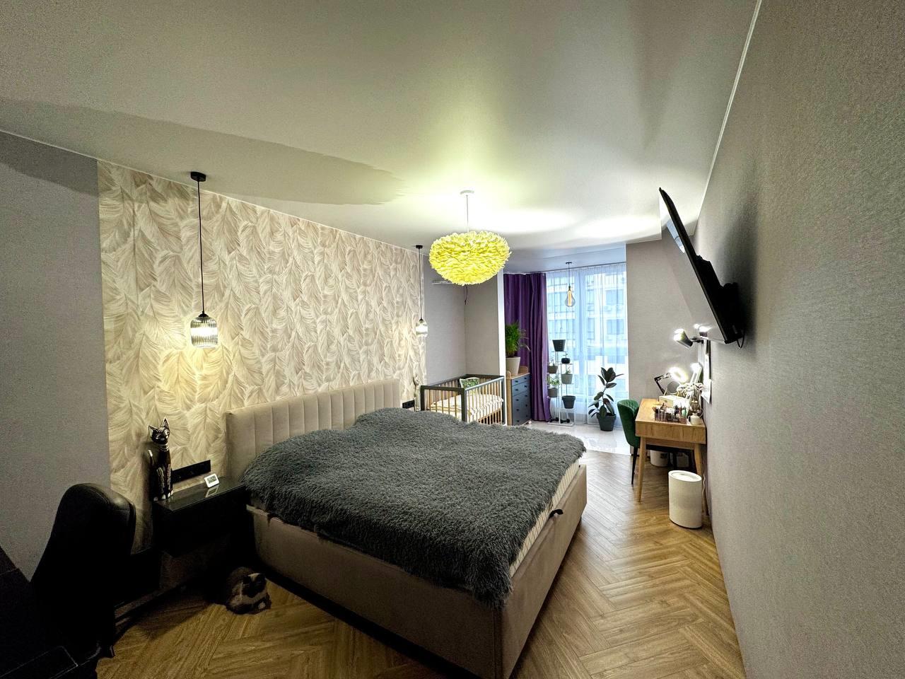 Фото №5: 1-комнатная квартира 45 м² - Краснодар, ЖК На Высоте, жилой комплекс На высоте, Прикубанский внутригородской округ, мкр. Фестивальный, ул. Каляева, 263/4