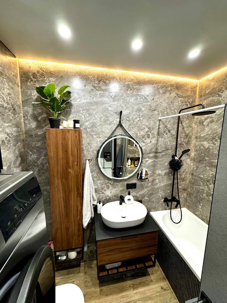 Фото №12: 1-комнатная квартира 45 м² - Краснодар, ЖК На Высоте, жилой комплекс На высоте, Прикубанский внутригородской округ, мкр. Фестивальный, ул. Каляева, 263/4