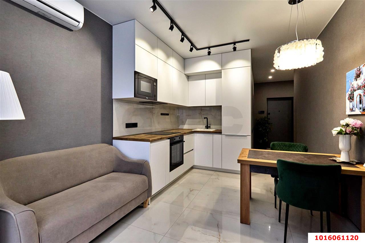 Фото №2: 1-комнатная квартира 45 м² - Краснодар, ЖК На Высоте, жилой комплекс На высоте, Прикубанский внутригородской округ, мкр. Фестивальный, ул. Каляева, 263/4