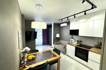 Фото №1: 1-комнатная квартира 45 м² - Краснодар, мкр. Фестивальный, ул. Каляева, 263/4