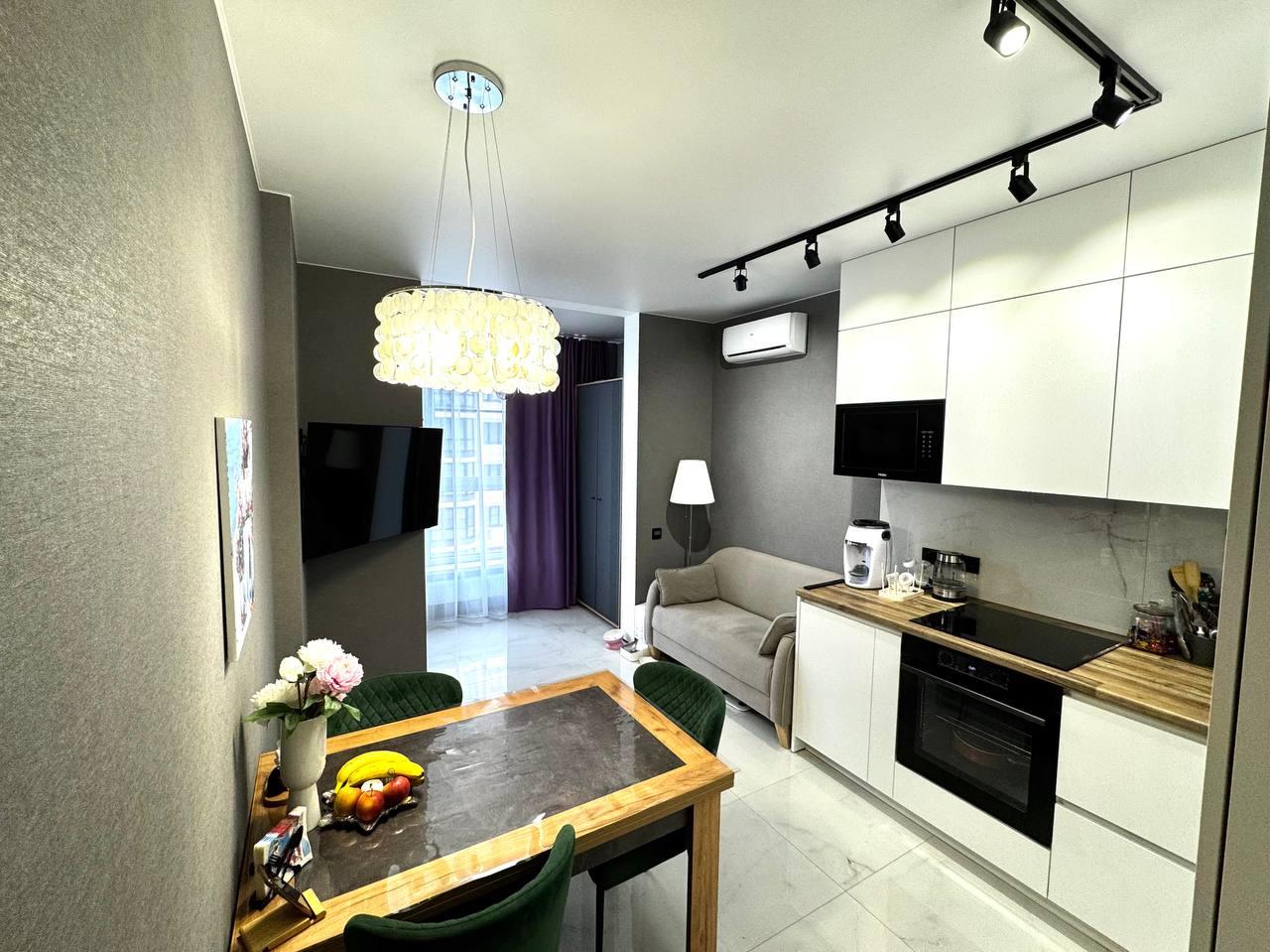 Фото №1: 1-комнатная квартира 45 м² - Краснодар, ЖК На Высоте, жилой комплекс На высоте, Прикубанский внутригородской округ, мкр. Фестивальный, ул. Каляева, 263/4