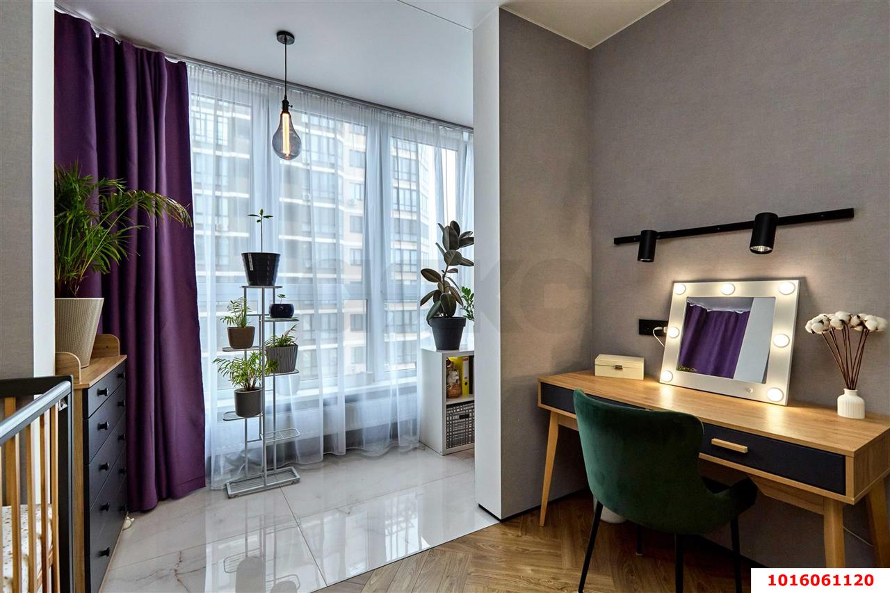 Фото №7: 1-комнатная квартира 45 м² - Краснодар, ЖК На Высоте, жилой комплекс На высоте, Прикубанский внутригородской округ, мкр. Фестивальный, ул. Каляева, 263/4