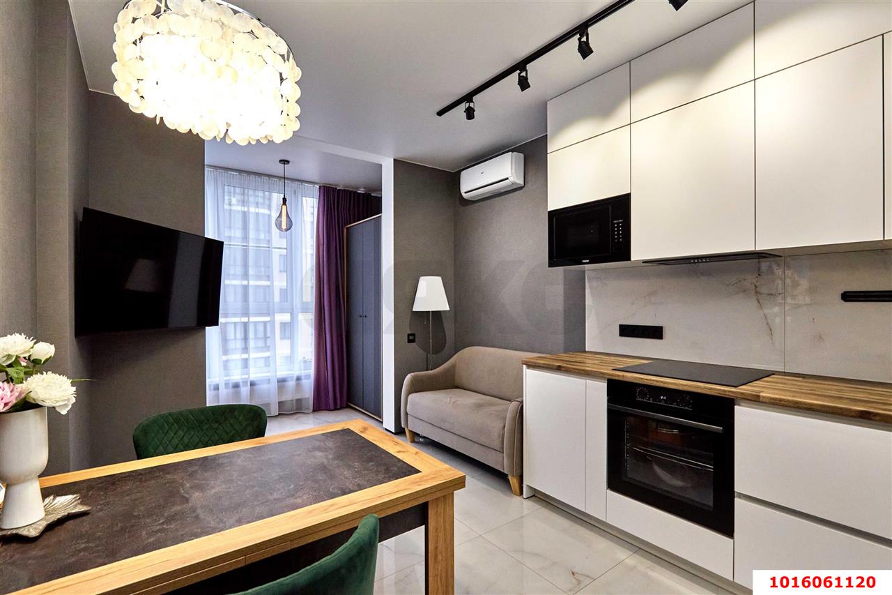 Фото №1: 1-комнатная квартира 45 м² - Краснодар, ЖК На Высоте, жилой комплекс На высоте, Прикубанский внутригородской округ, мкр. Фестивальный, ул. Каляева, 263/4