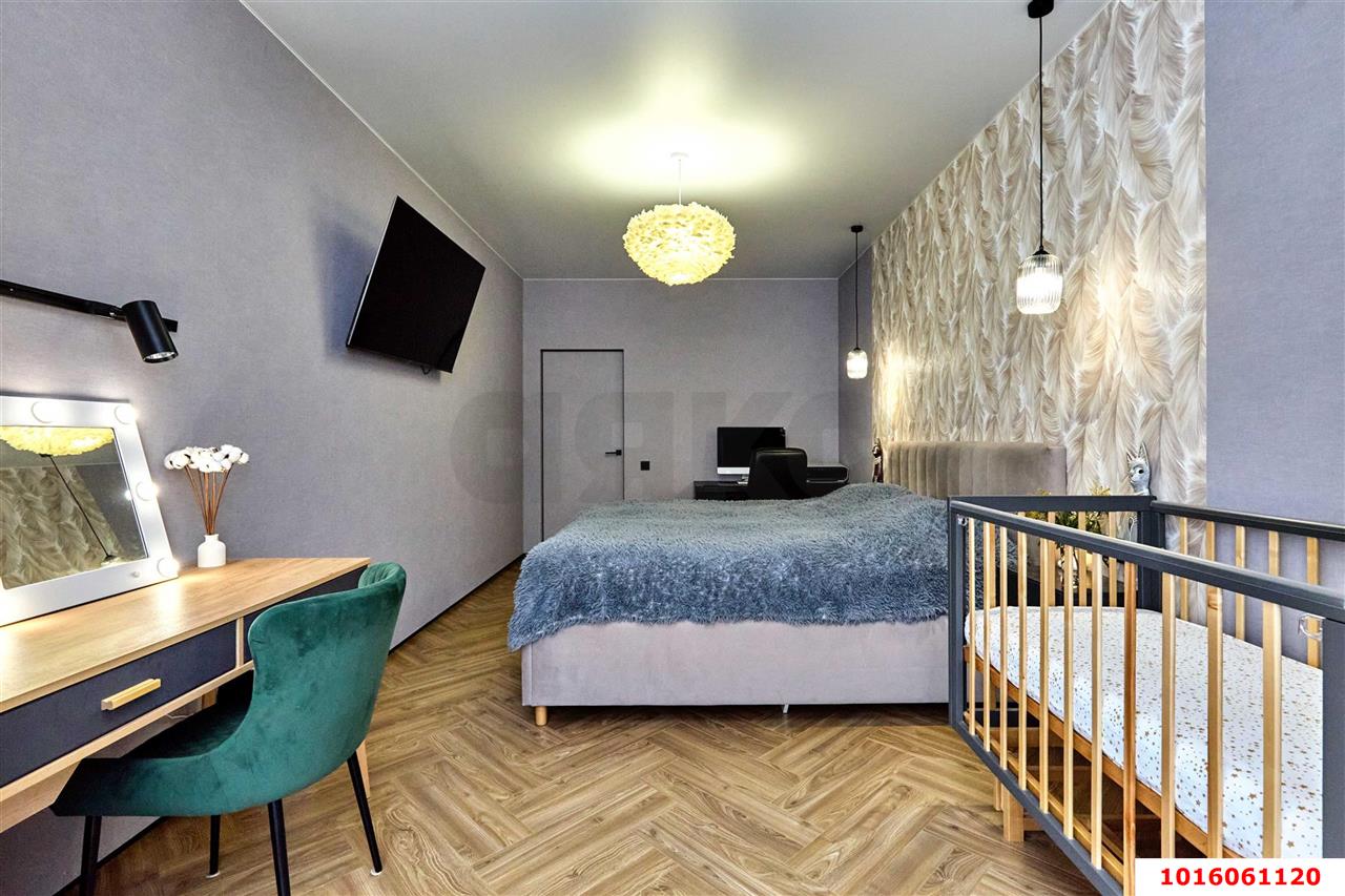 Фото №8: 1-комнатная квартира 45 м² - Краснодар, ЖК На Высоте, жилой комплекс На высоте, Прикубанский внутригородской округ, мкр. Фестивальный, ул. Каляева, 263/4