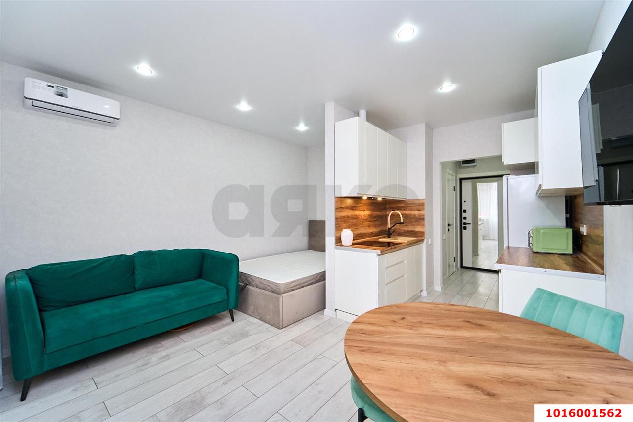 Фото №4: Студия 29 м² - Краснодар, Прикубанский внутригородской округ, мкр. ЖК Бауинвест, ул. Героев-Разведчиков, 11/4