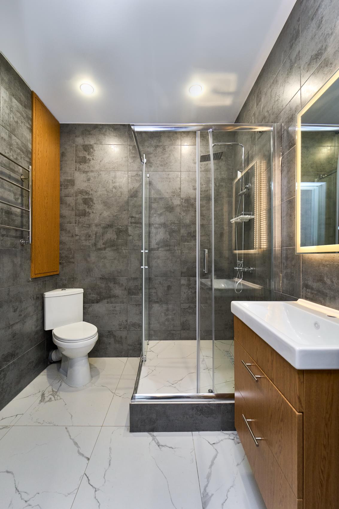 Фото №17: 1-комнатная квартира 43 м² - Краснодар, ЖК Аврора, жилой комплекс Аврора, мкр. Западный внутригородской округ, ул. имени Дзержинского, 95