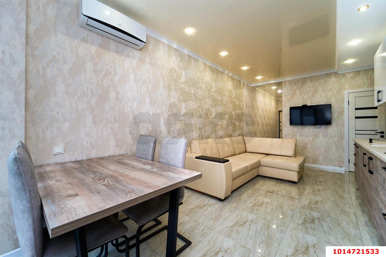 Фото №6: 2-комнатная квартира 52 м² - Краснодар, Фестивальный, Прикубанский внутригородской округ, мкр. жилой комплекс Цветы, ул. Круговая, 4Вк1