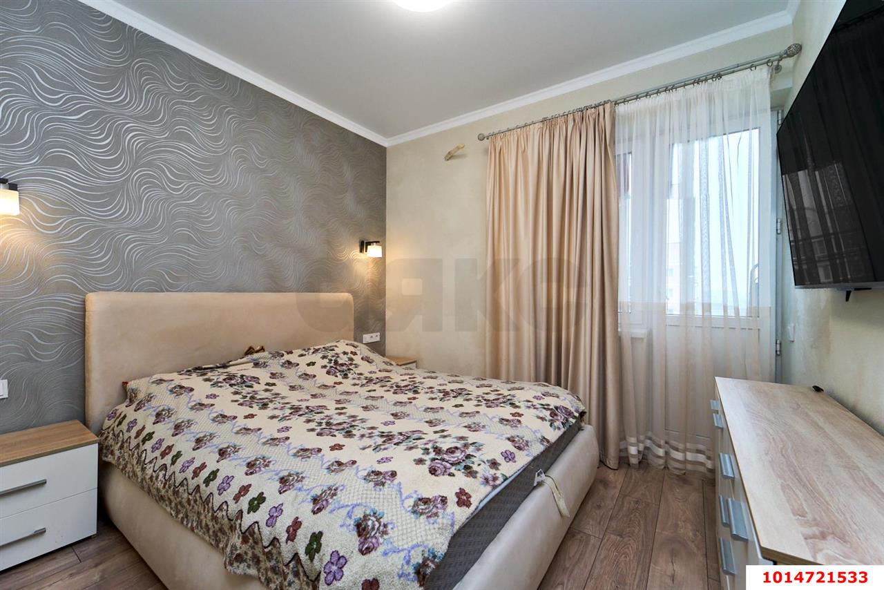 Фото №2: 2-комнатная квартира 52 м² - Краснодар, Фестивальный, Прикубанский внутригородской округ, мкр. жилой комплекс Цветы, ул. Круговая, 4Вк1