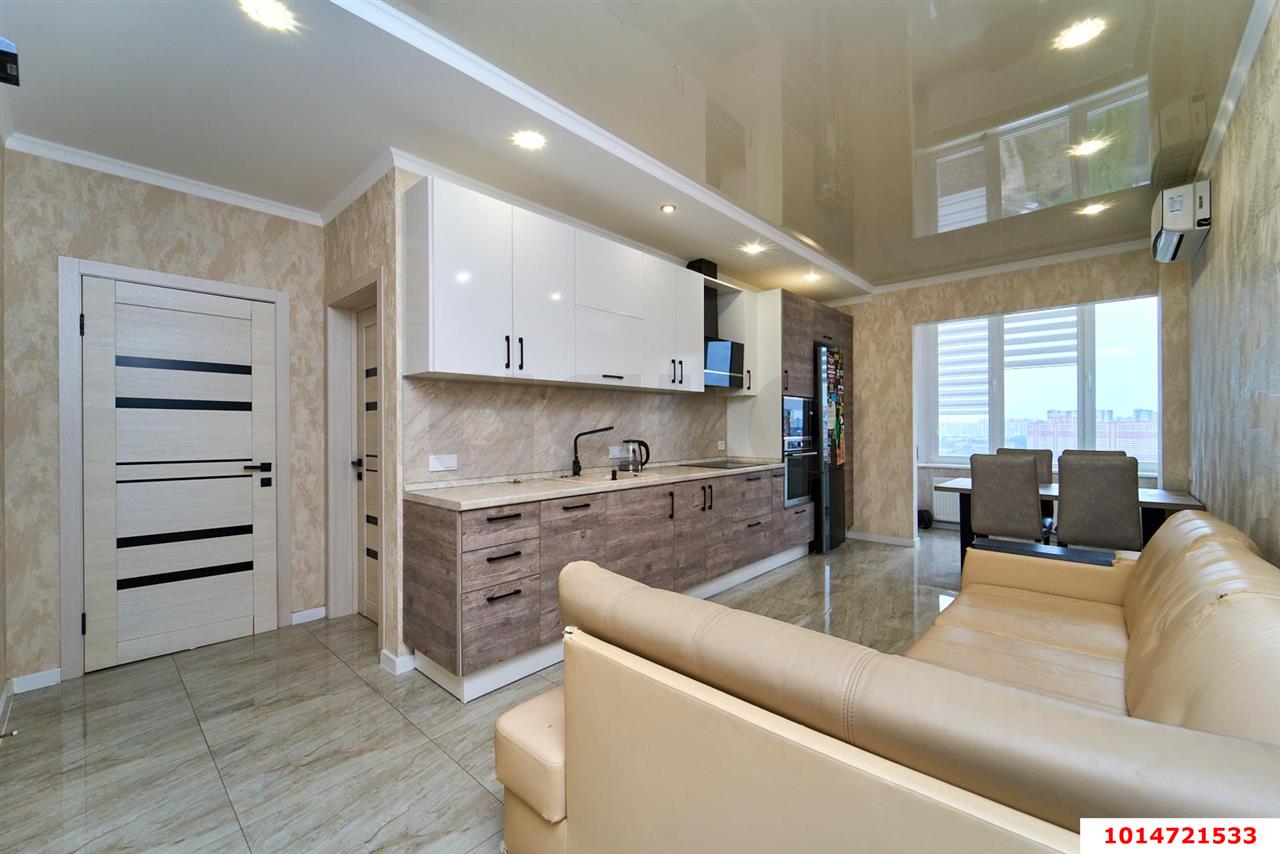 Фото №8: 2-комнатная квартира 52 м² - Краснодар, Фестивальный, Прикубанский внутригородской округ, мкр. жилой комплекс Цветы, ул. Круговая, 4Вк1