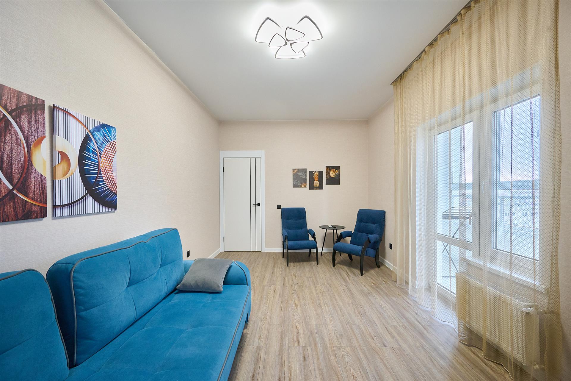 Фото №2: 2-комнатная квартира 60 м² - Краснодар, Центральный внутригородской округ, жилой комплекс Фонтаны, мкр. Черёмушки, ул. Воронежская, 47/10