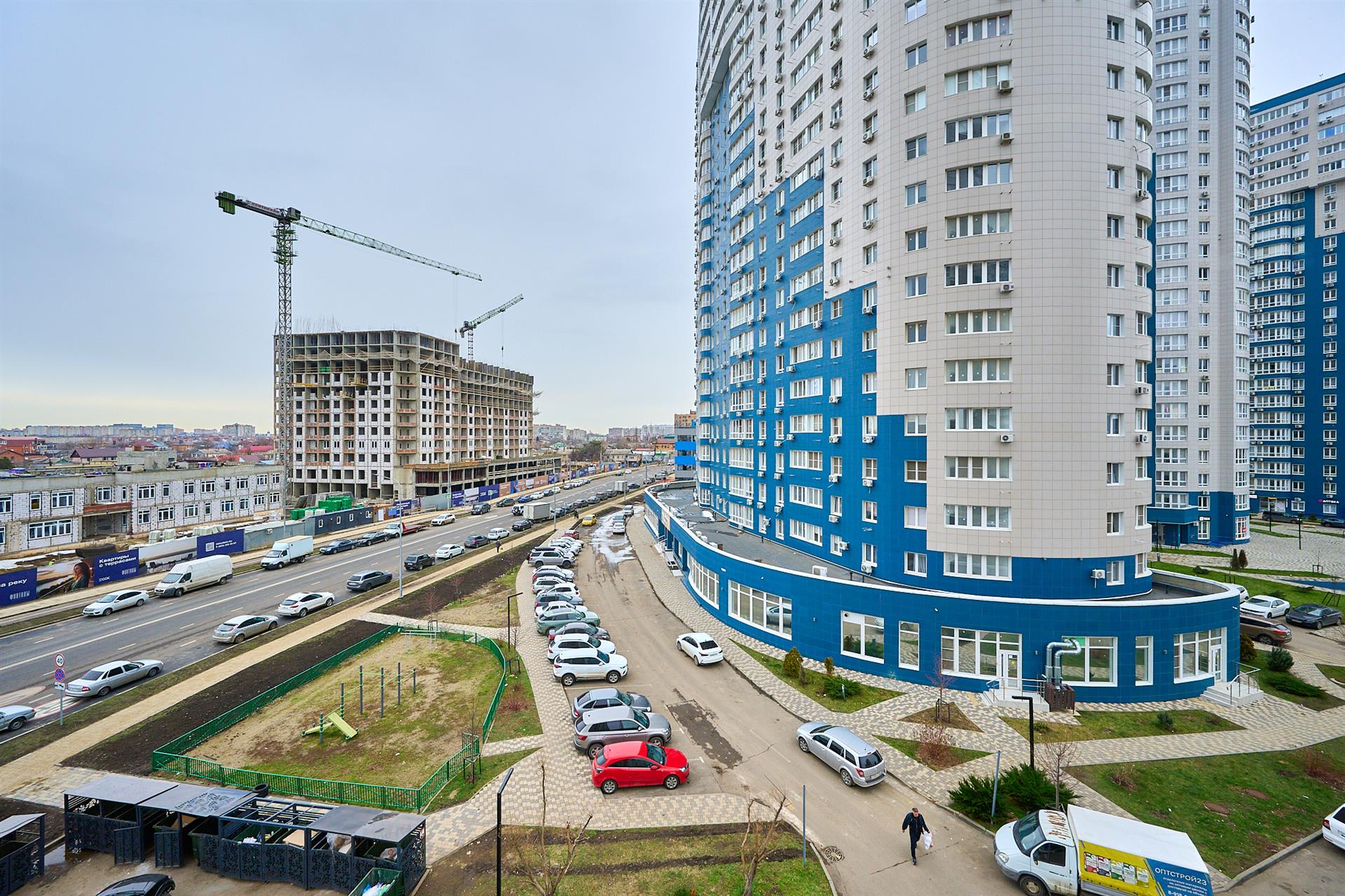 Фото №18: 2-комнатная квартира 60 м² - Краснодар, Центральный внутригородской округ, жилой комплекс Фонтаны, мкр. Черёмушки, ул. Воронежская, 47/10