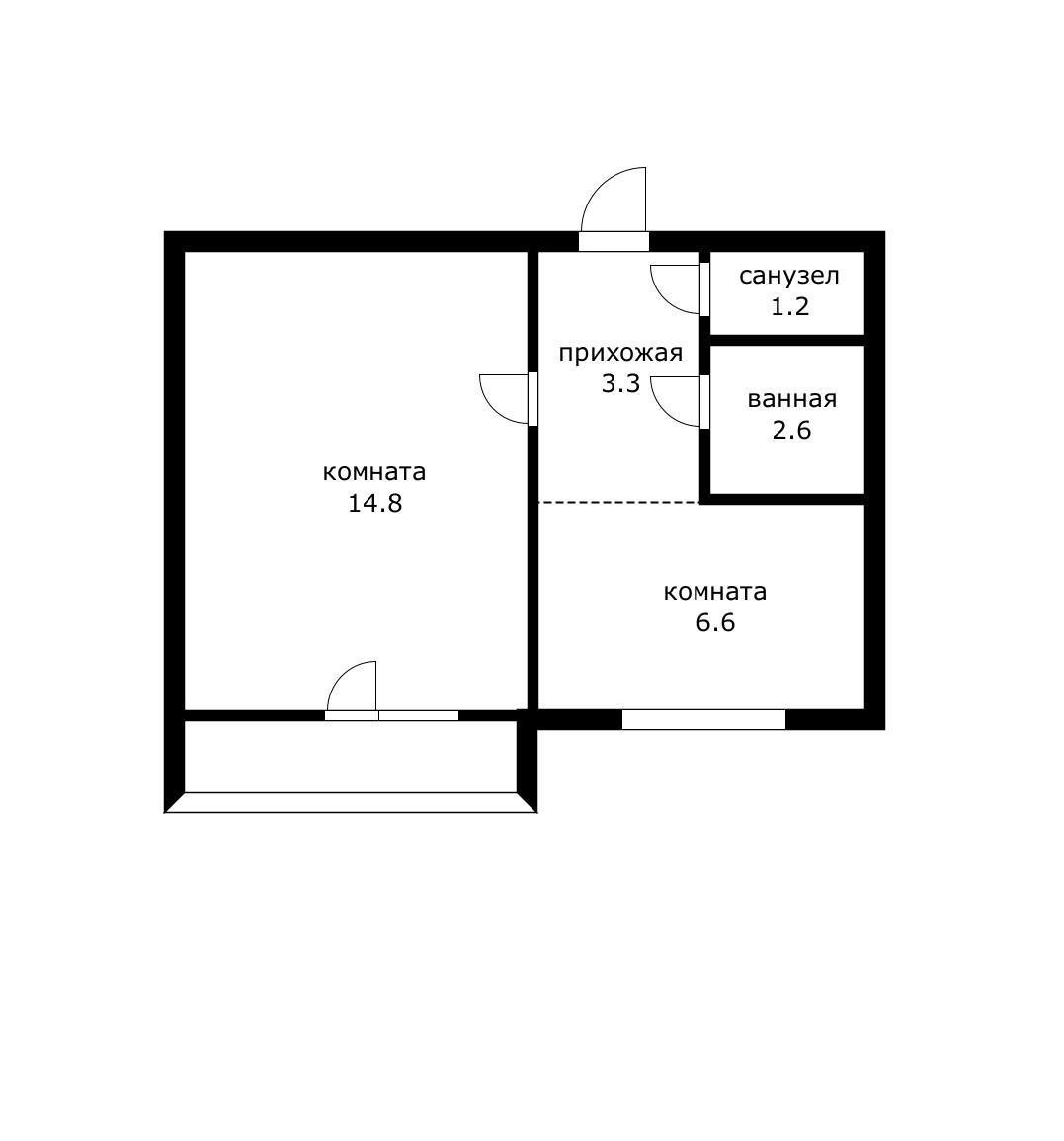 Фото №9: 1-комнатная квартира 28 м² - Краснодар, Карасунский внутригородской округ, мкр. Комсомольский, ул. Тюляева, 25