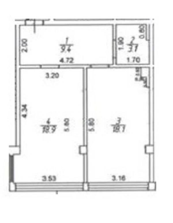Фото №13: 1-комнатная квартира 50 м² - Берёзовый, Прикубанский внутригородской округ, мкр. Витаминкомбинат, ул. 2-я Целиноградская, 38
