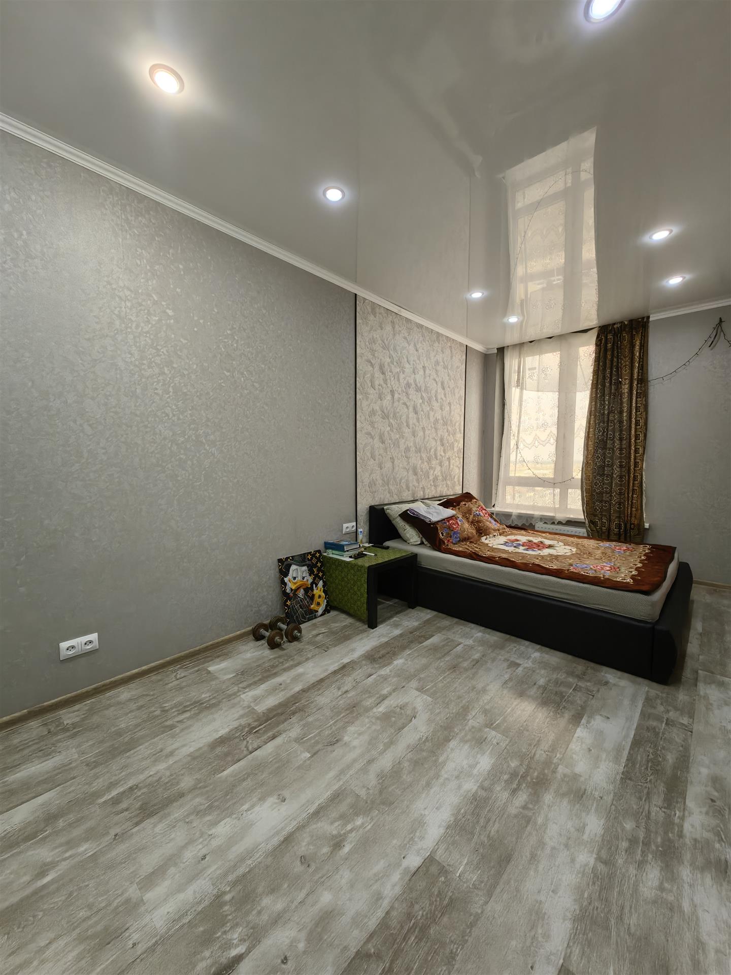 Фото №1: 1-комнатная квартира 46 м² - Краснодар, Молодёжный, Прикубанский внутригородской округ, мкр. жилой комплекс Дуэт, ул. Душистая, 77к1