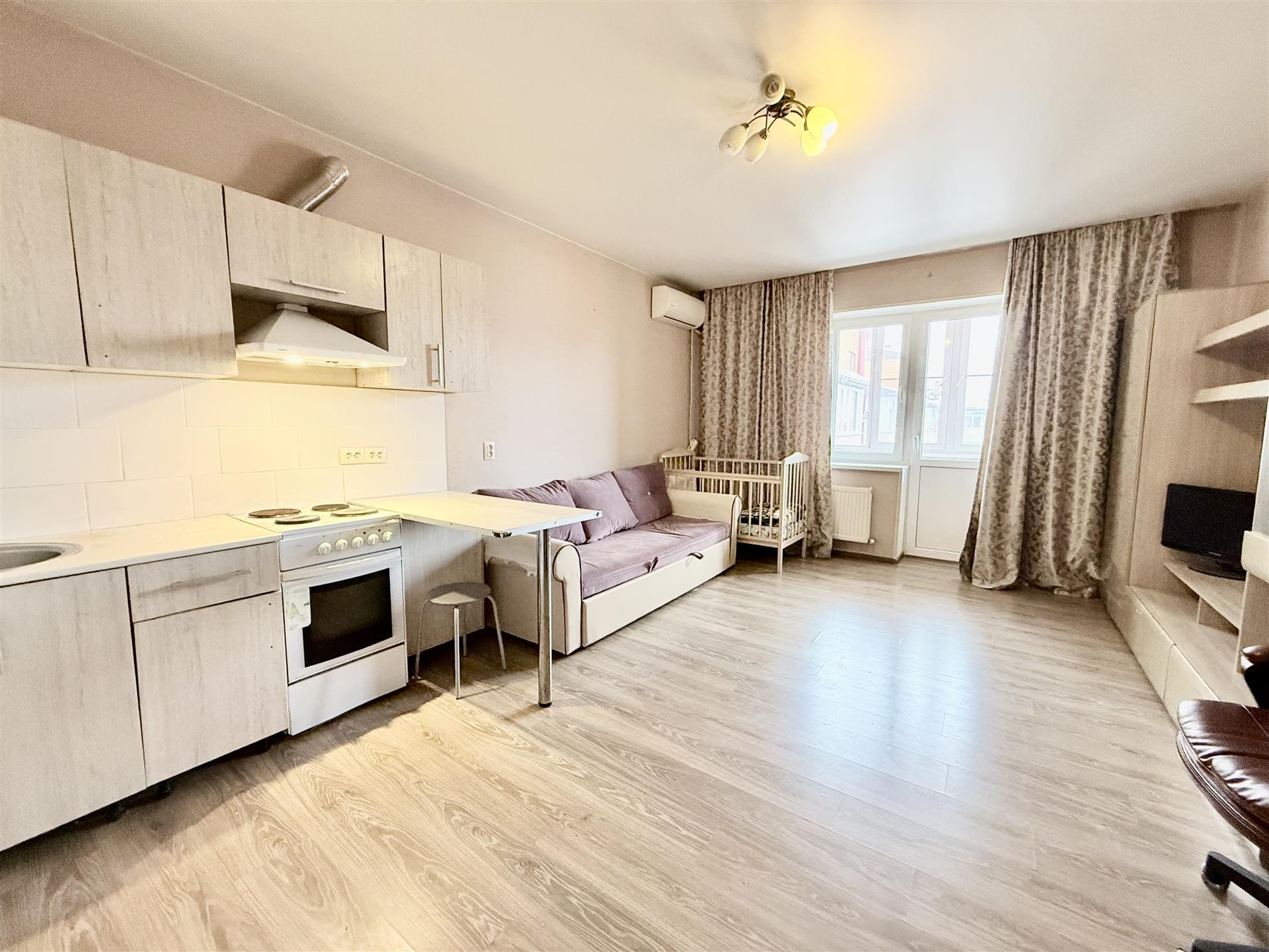 Фото №1: Студия 28 м² - Краснодар, ул. Петра Метальникова, 13