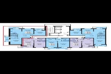 Фото №3: 2-комнатная квартира 76 м² - Краснодар, мкр. Гидростроителей, ул. Автолюбителей, 1Г