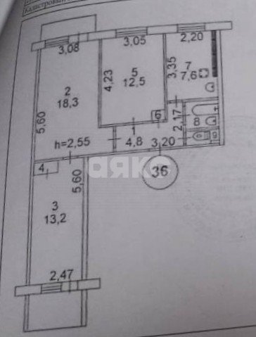 Фото №9: 3-комнатная квартира 63 м² - Мариуполь, Жовтневый, Западный, мкр. 20-й, пр-кт Строителей, 171