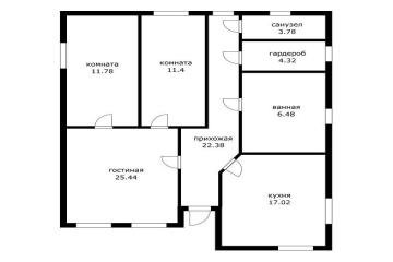 Фото №3: Дом 102 м² - Кубанская Нива-2, мкр. Прикубанский внутригородской округ, ул. Весенняя, 218А