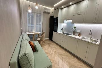 Фото №1: 1-комнатная квартира 48 м² - Краснодар, мкр. Фестивальный, ул. Яна Полуяна, 51/1