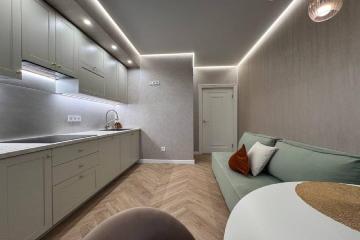 Фото №2: 1-комнатная квартира 48 м² - Краснодар, мкр. Фестивальный, ул. Яна Полуяна, 51/1