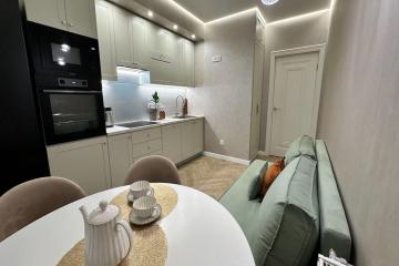 Фото №2: 1-комнатная квартира 48 м² - Краснодар, мкр. Фестивальный, ул. Яна Полуяна, 51/1