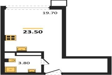 Фото №1: Студия 23 м² - Краснодар, мкр. Парк Победы, 