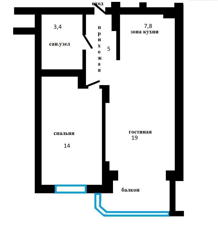 Фото №8: 1-комнатная квартира 42 м² - Краснодар, Новый, Молодёжный, Прикубанский внутригородской округ, мкр. жилой комплекс Абрикос, ул. 5-я Дорожная, 68к3