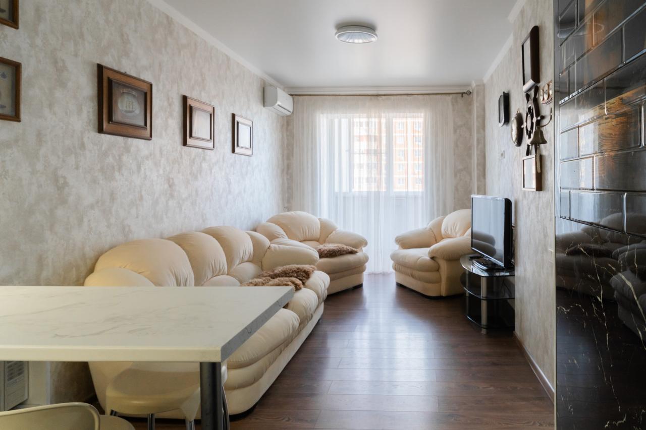 Фото №7: 1-комнатная квартира 42 м² - Краснодар, Новый, Молодёжный, Прикубанский внутригородской округ, мкр. жилой комплекс Абрикос, ул. 5-я Дорожная, 68к3