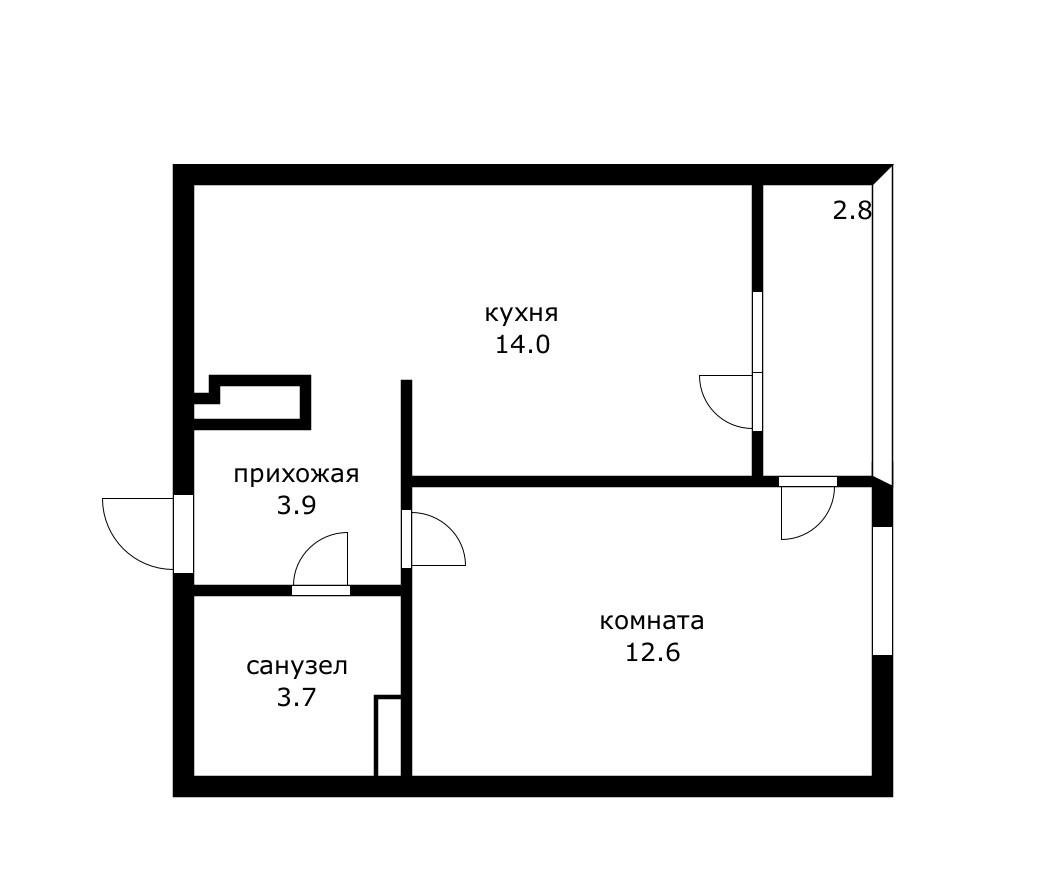 Фото №7: 1-комнатная квартира 37 м² - Краснодар, Прикубанский внутригородской округ, мкр. жилой комплекс Самолёт-4, ул. Ивана Беличенко, 95к1