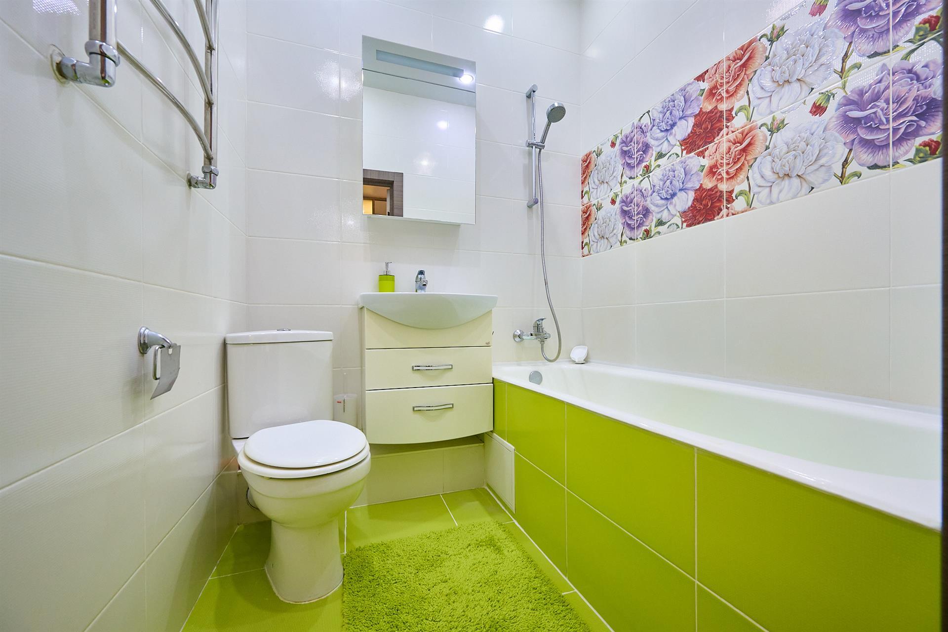 Фото №8: 1-комнатная квартира 48 м² - Краснодар, Прикубанский внутригородской округ, Фестивальный, ЖК Екатеринодар, мкр. Солнечный, ул. Памяти Чернобыльцев, 1