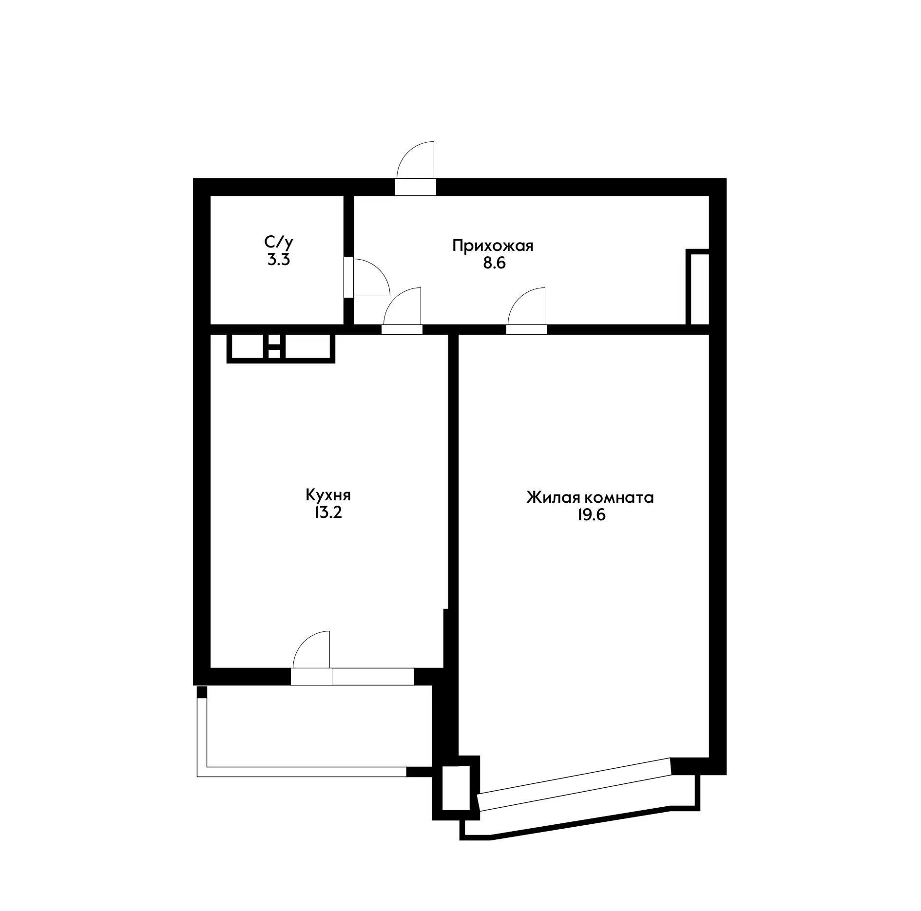 Фото №16: 1-комнатная квартира 48 м² - Краснодар, Прикубанский внутригородской округ, Фестивальный, ЖК Екатеринодар, мкр. Солнечный, ул. Памяти Чернобыльцев, 1