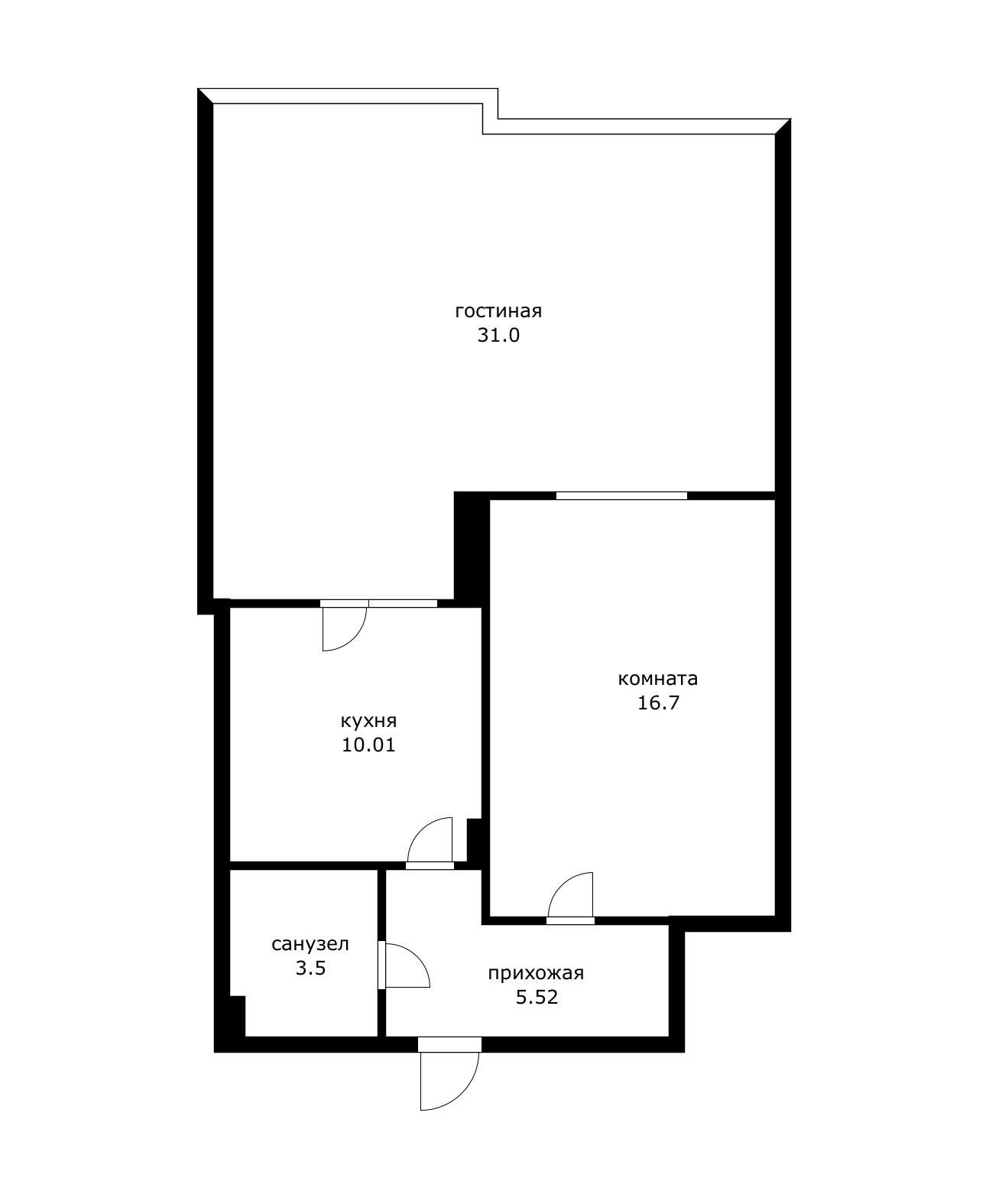 Фото №19: 2-комнатная квартира 70 м² - Краснодар, Западный внутригородской округ, ЖК Новый Город, мкр. Юбилейный, б-р Клары Лучко, 8