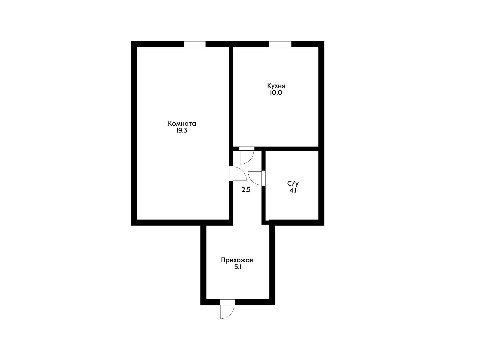 Фото №13: 1-комнатная квартира 41 м² - Краснодар, Пашковский, мкр. Карасунский внутригородской округ, ул. Крупской, 1/2